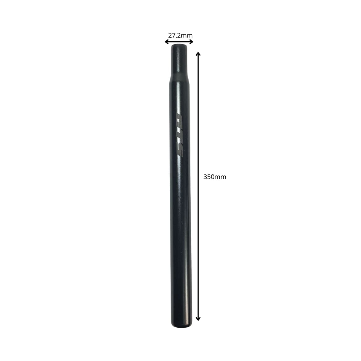 Selim BMX Com Canote GTS QTZ 100 Preto Com Manopla