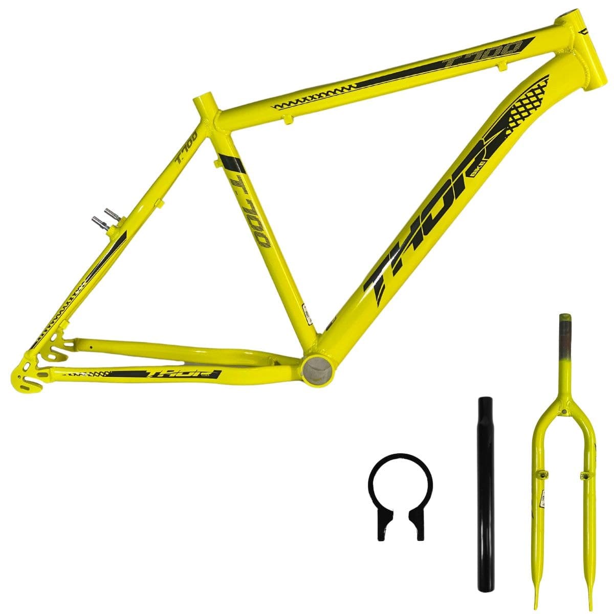 Quadro de Bicicleta  26 Thor T700 Com Garfo