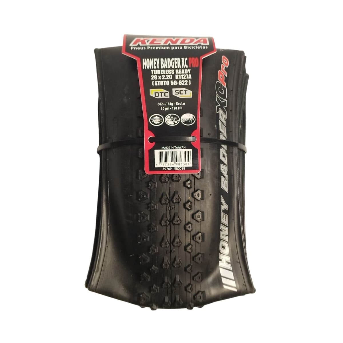 Pneu 29x2.20 Kenda K1127 Preto Honey Badger Sct