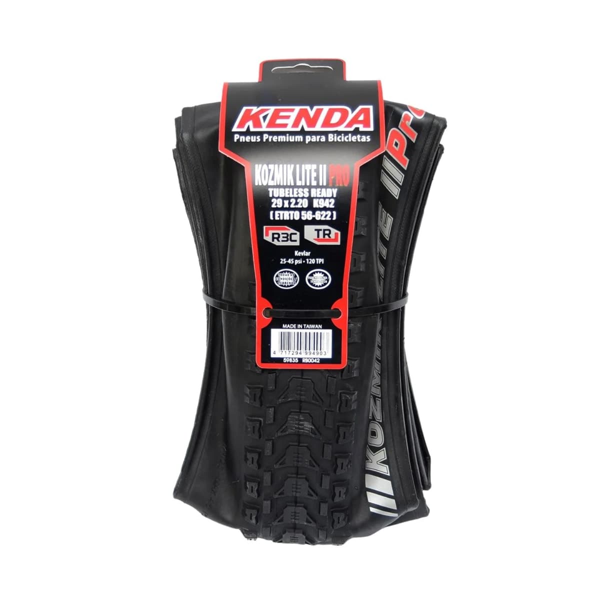 Pneu 29x2.20 Kenda K942 Preto Kozmik Lite II