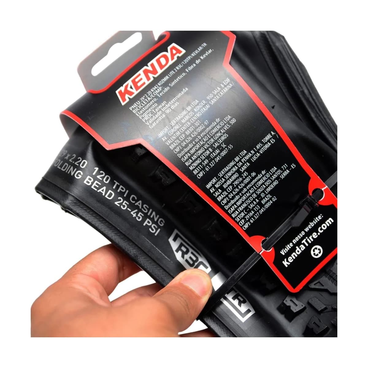 Pneu 29x2.20 Kenda K942 Preto Kozmik Lite II