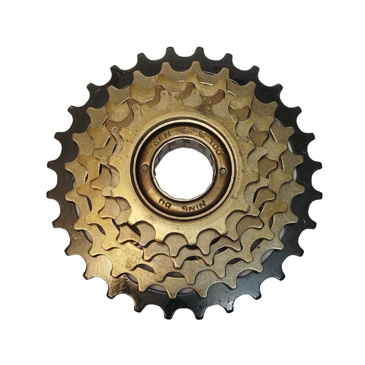 Roda Livre Catraca 6V Importado Marrom com Preto 14/28D