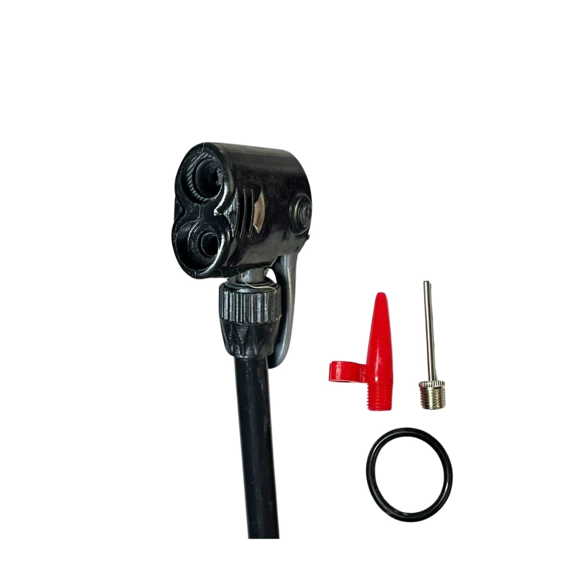 Mini Bomba de Ar Bicicleta Importada Bico Duplo Com Agulha