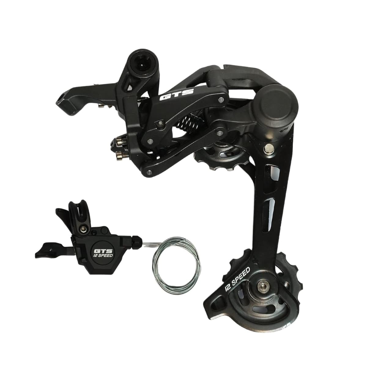Kit Cambio Traseiro GTS 12 Velocidades + Alavanca Cambio Rapid Fire GTS 12 Velocidades