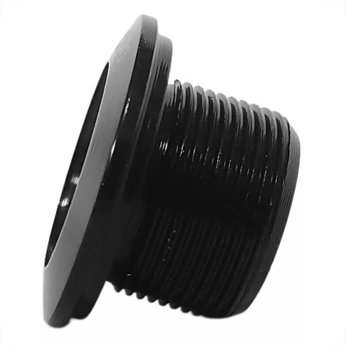 Tampa Pedivela Hollowtech Nek M19 Alumínio Preto