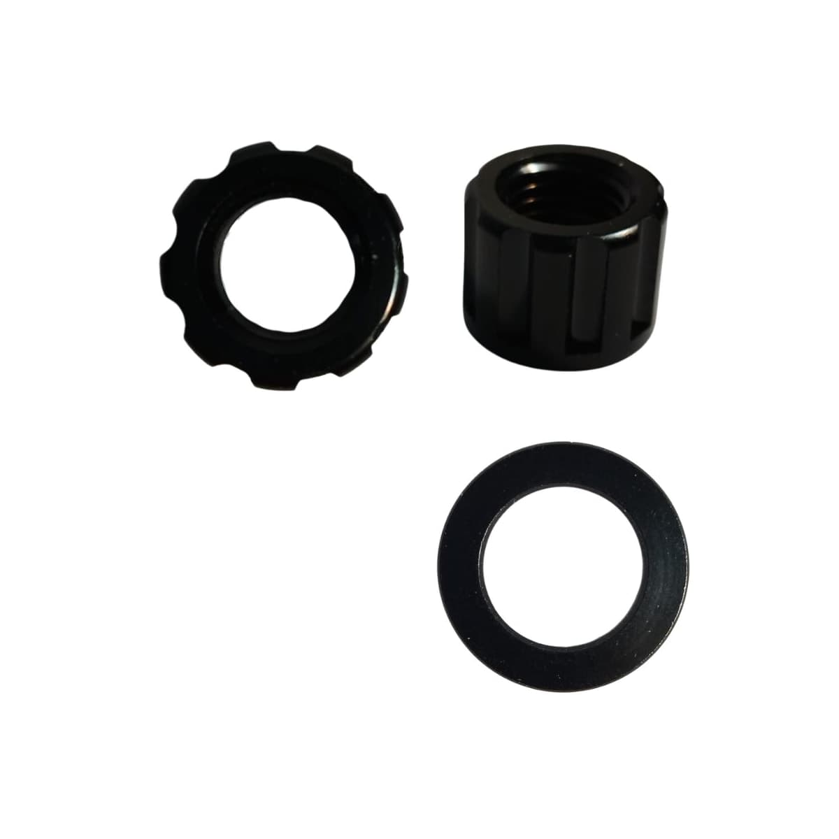 Eixo Passante Traseiro Nek 177mm Alumínio Preto Grosso 12mm