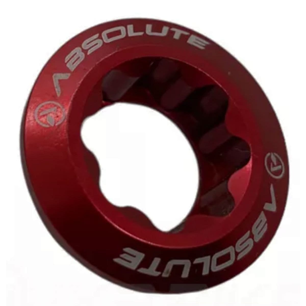 Tampa Pedivela Hollowtech Absolute M20 Alumínio Vermelho