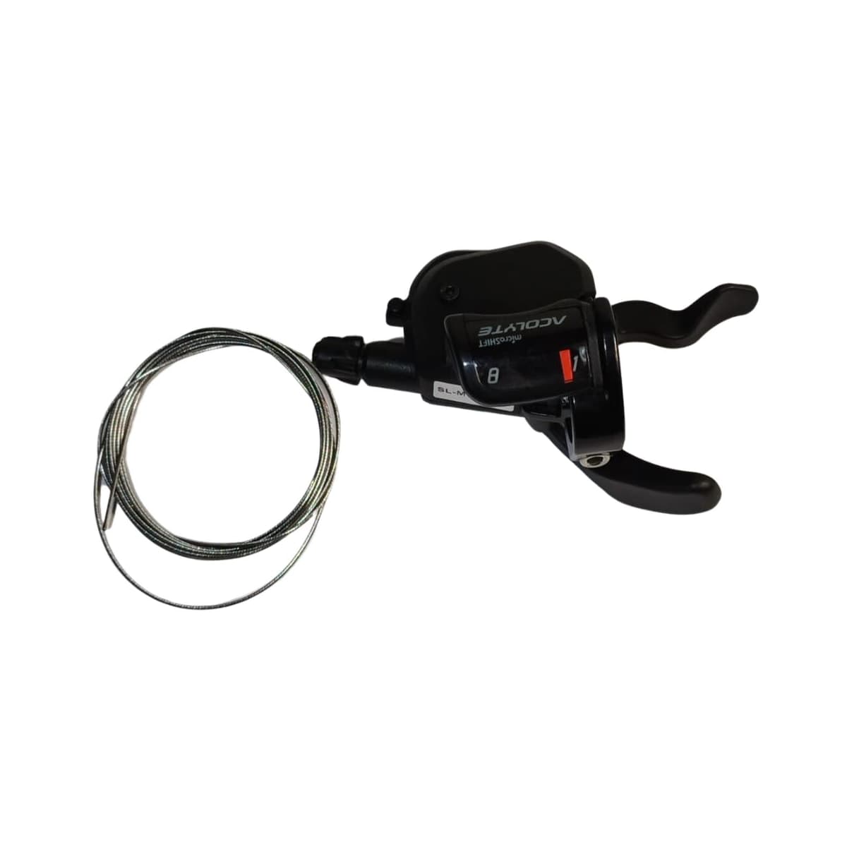 Alavanca Cambio Direito Rapid Fire Microshift Acolyte 8M Nylon