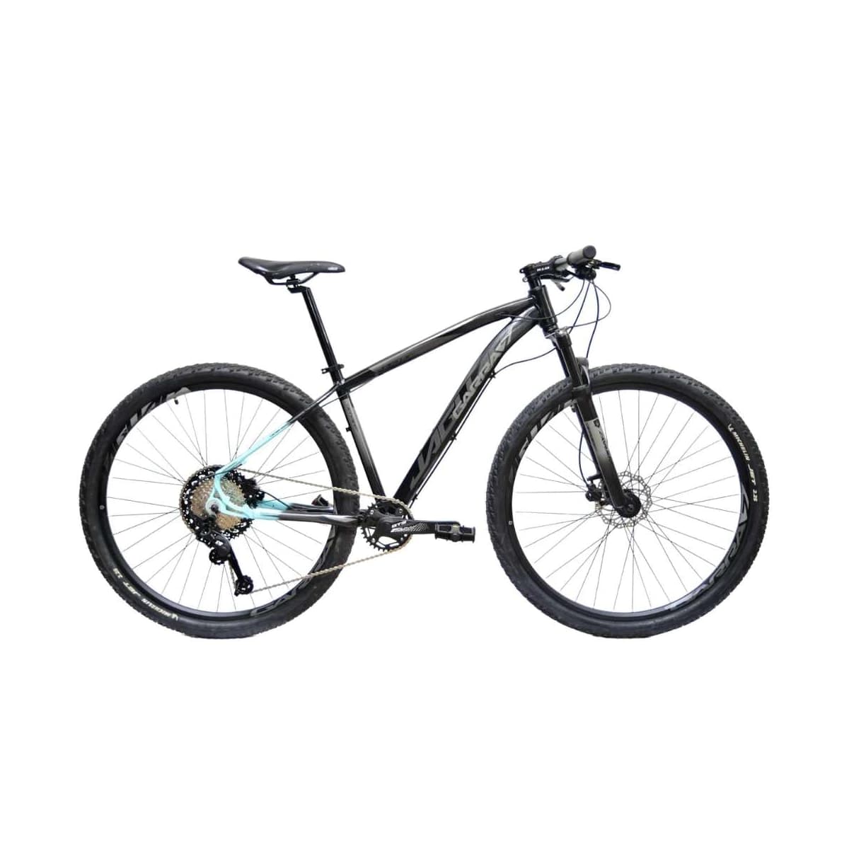Bicicleta Aro 29 Garra7 Jaguar 12 Velocidades 2023 Suspensão Trava Guidão