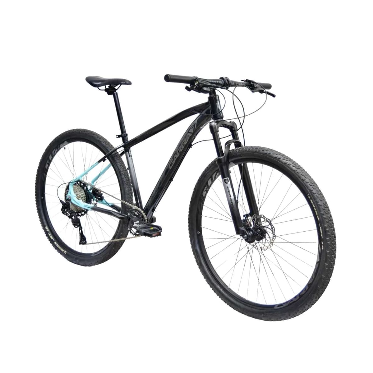Bicicleta Aro 29 Garra7 Jaguar 12 Velocidades 2023 Suspensão Trava Guidão