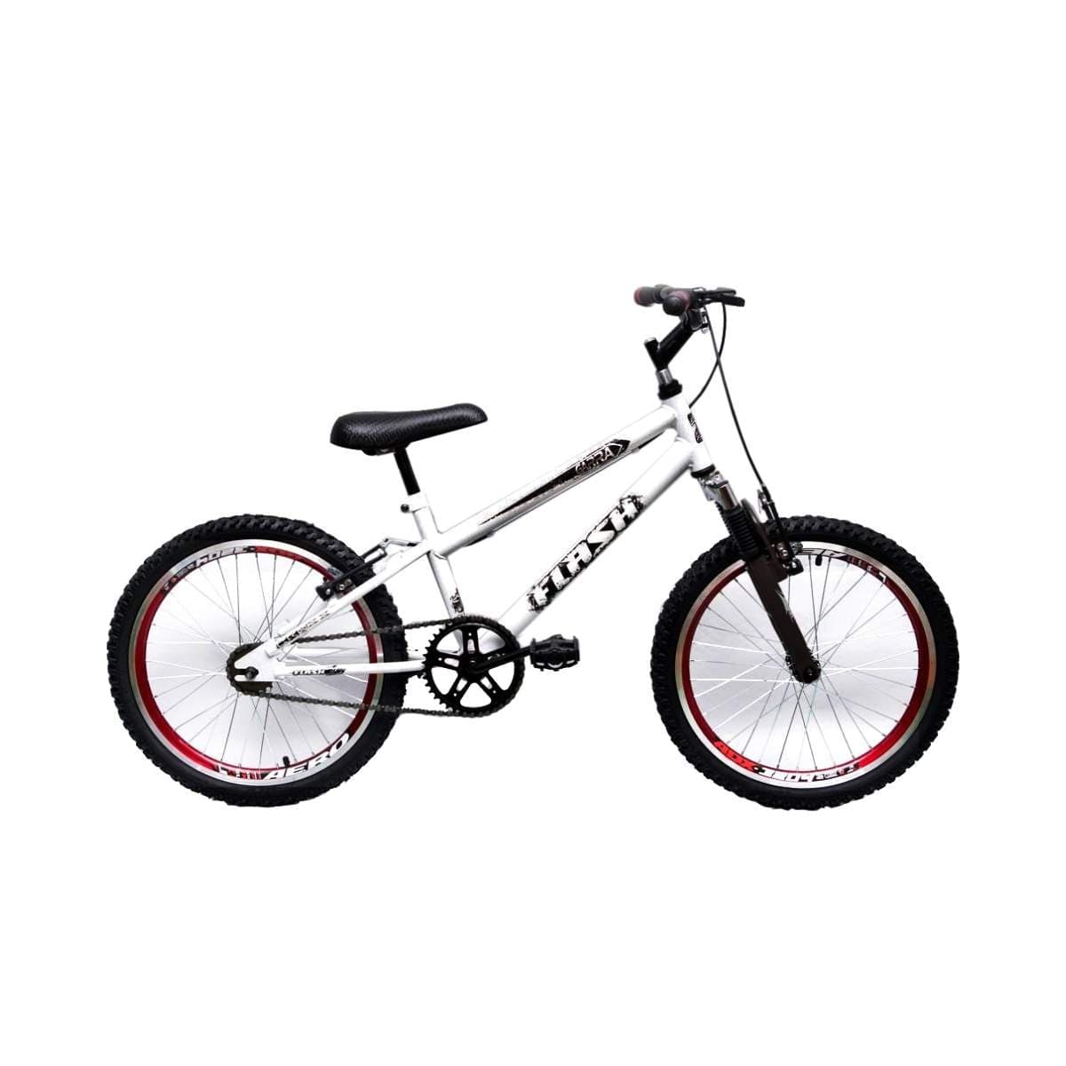 Bicicleta Aro 20 Garra7 Flash com Suspensão Preto
