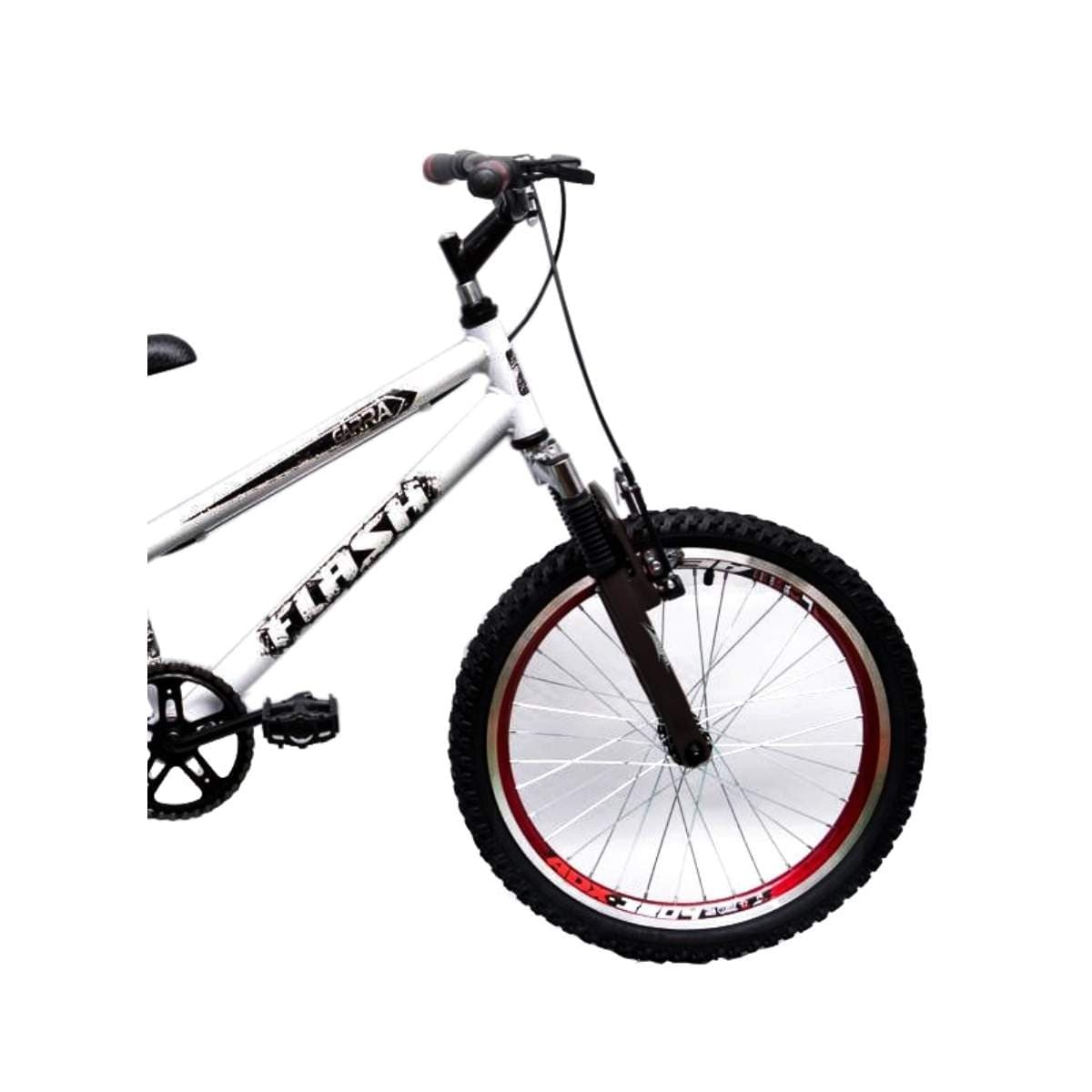 Bicicleta Aro 20 Garra7 Flash com Suspensão Preto
