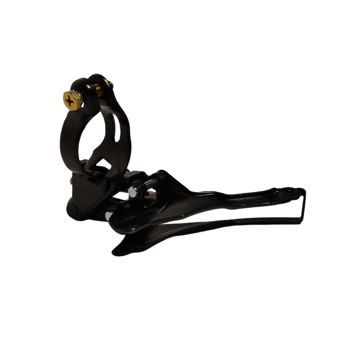 Cambio Dianteiro Saiguan QD-08A 31,8mm Puxa Por Cima Preto Para Pedivela Reduzido