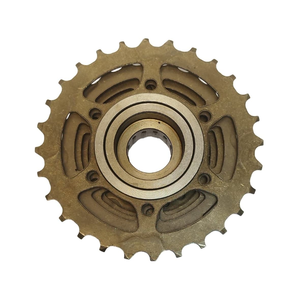 Roda Livre Catraca 7V Yamada Index Marrom 14/28D