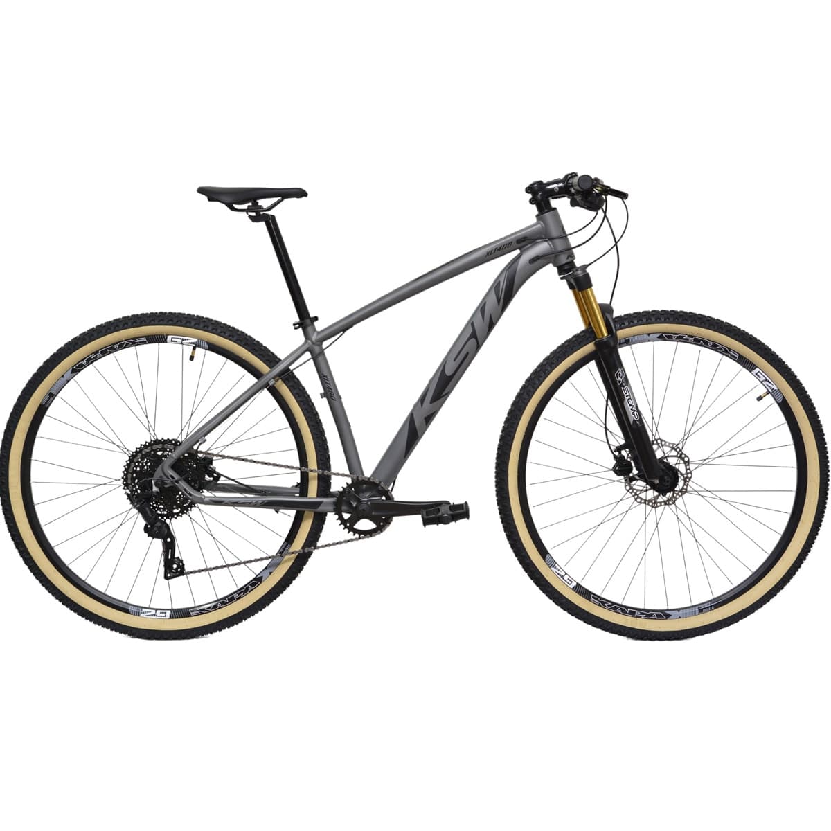 Bicicleta Aro 29 KSW XLT 400 1x9 Velocidades Microshift