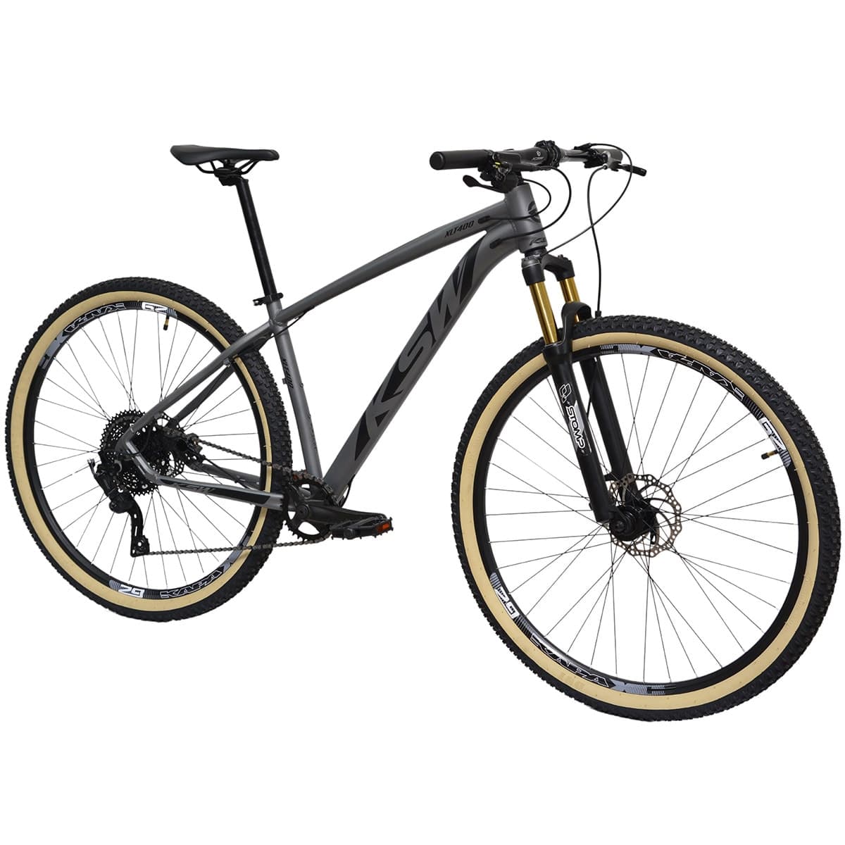 Bicicleta Aro 29 KSW XLT 400 1x9 Velocidades Microshift