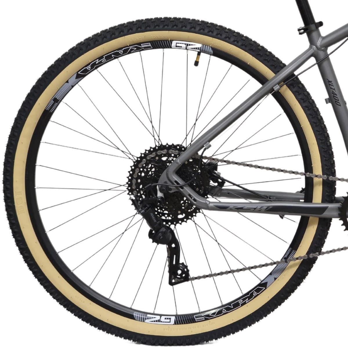 Bicicleta Aro 29 KSW XLT 400 1x9 Velocidades Microshift