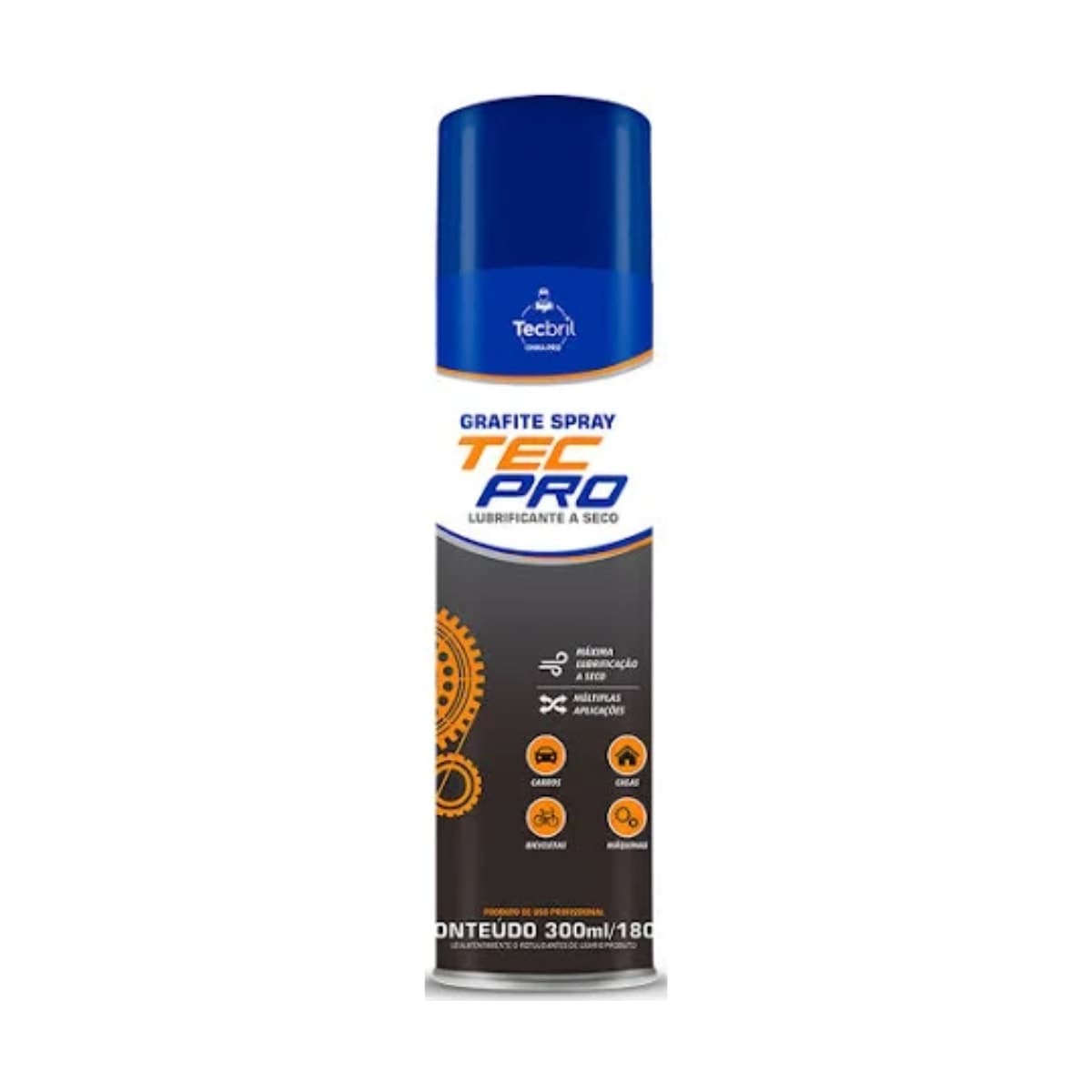 Lubrificante Seco Grafite Tecbril 300ml