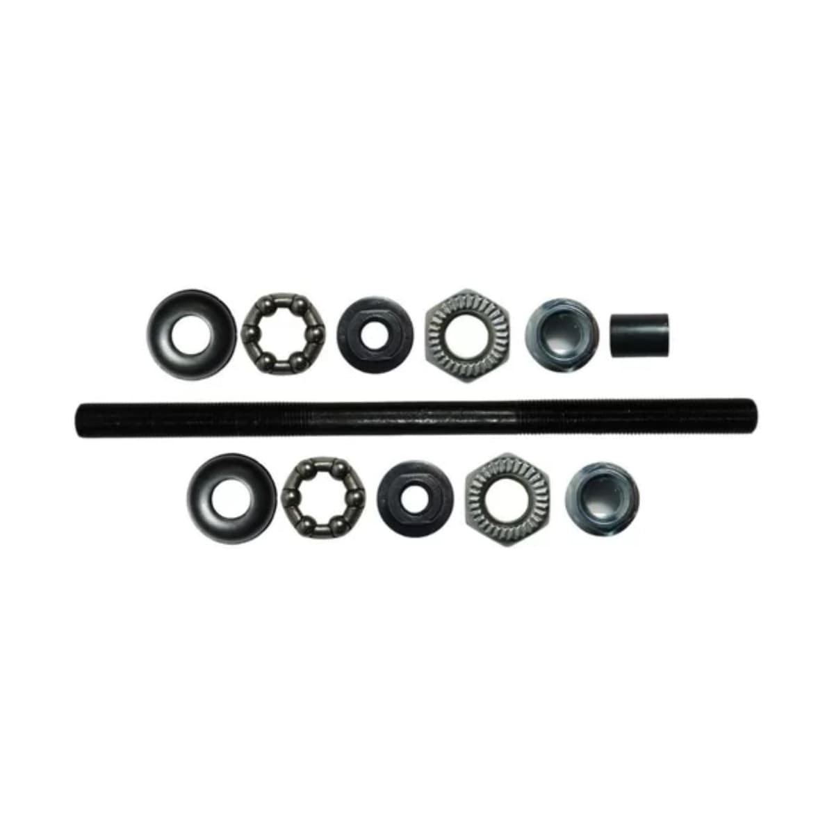 Eixo Traseiro Saiguan 175mm Aço Preto Grosso 3/8