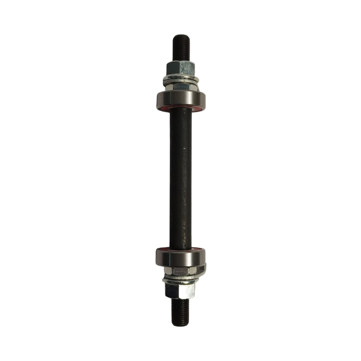 Eixo Dianteiro Com Batente Saiguan 150mm Aço Preto Grosso 3/8
