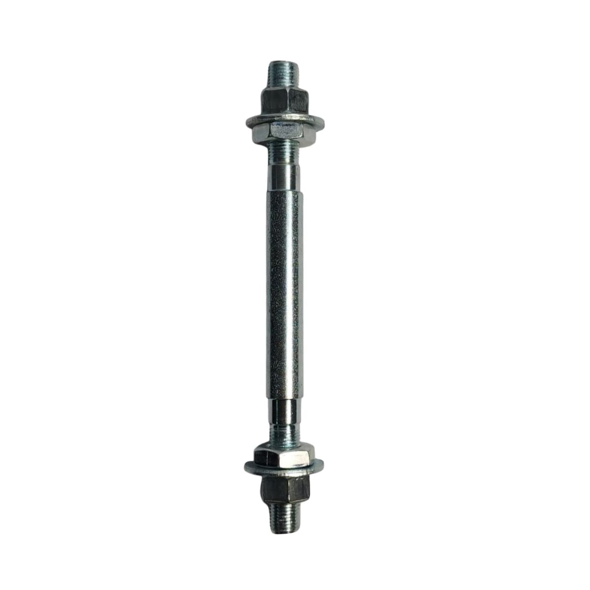 Eixo Dianteiro Com Batente Nek 140mm Aço Prata Grosso 3/8