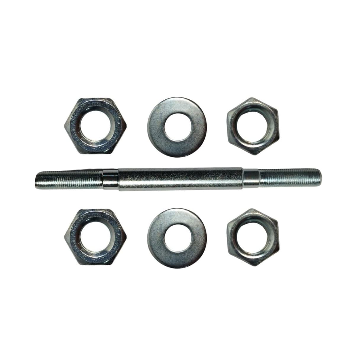 Eixo Dianteiro Com Batente Nek 140mm Aço Prata Grosso 3/8