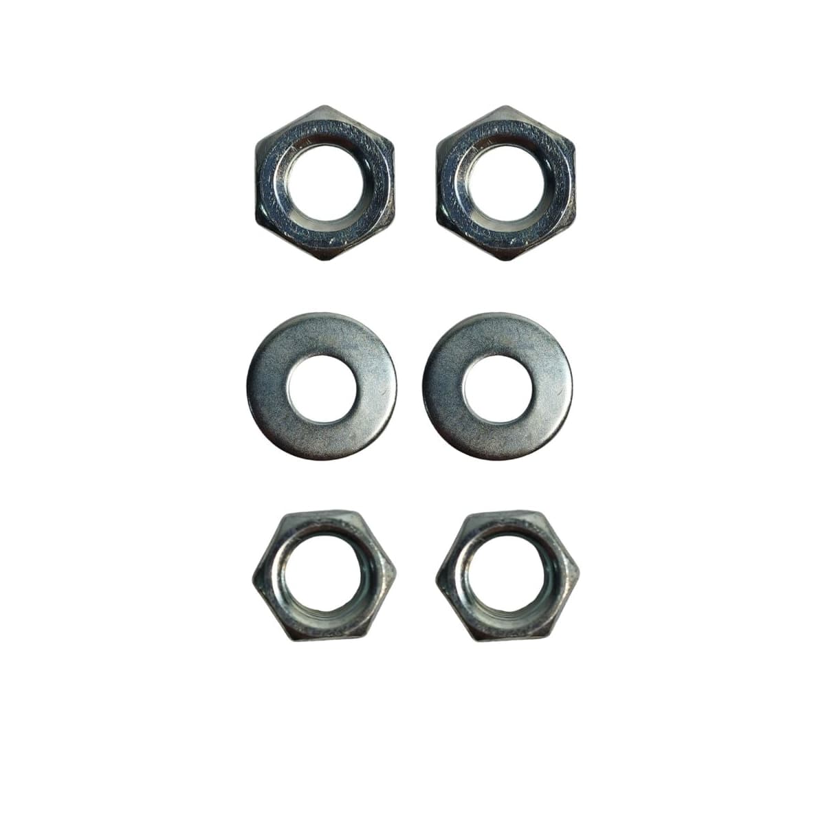 Eixo Dianteiro Com Batente Nek 140mm Aço Prata Grosso 3/8