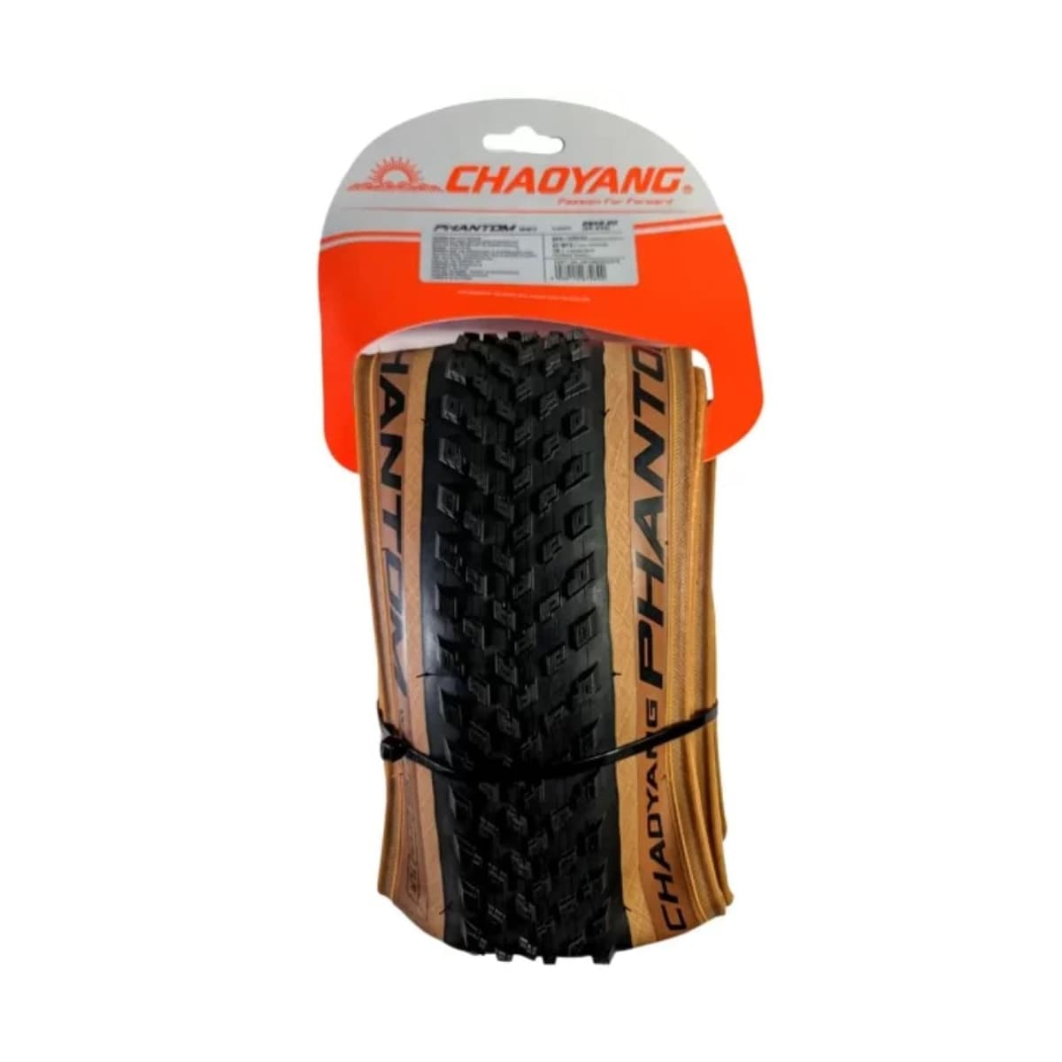 Pneu 29x2.20 ChaoYang Phantom Wet Tubeless Kevlar Faixa Marrom