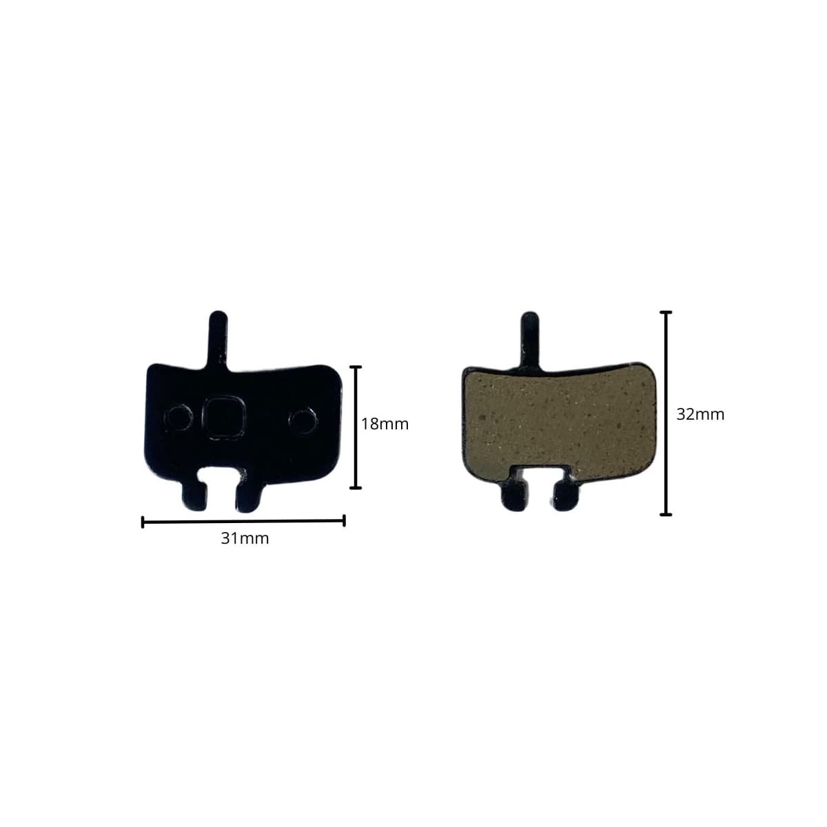 Pastilha Freio de Bicicleta Garra7 M-728 Semi Metálico