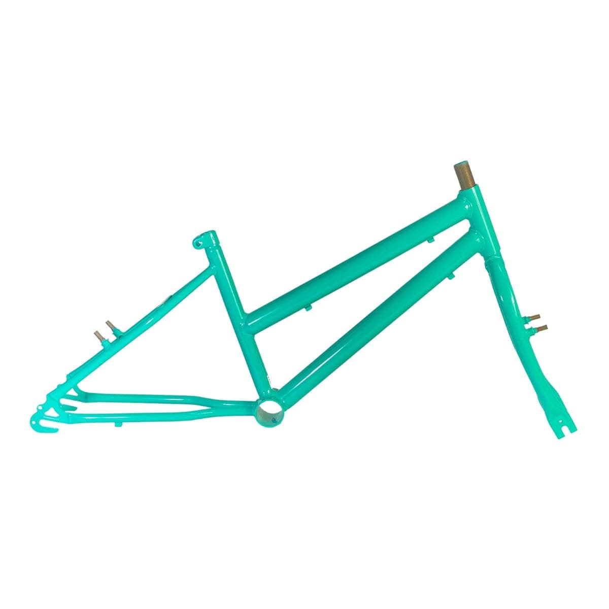 Quadro de Bicicleta 20 Samy Stargirl Azul Turquesa Com Garfo