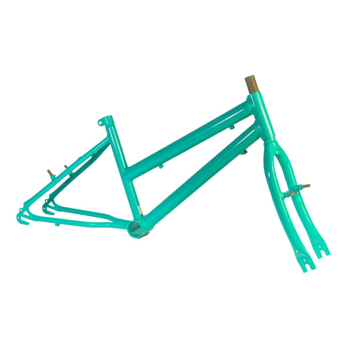 Quadro de Bicicleta 20 Samy Stargirl Azul Turquesa Com Garfo