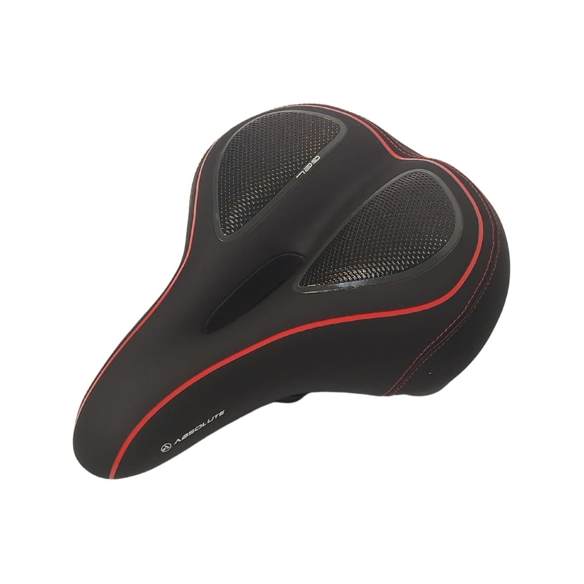 Selim Passeio Absolute Comfort Preto e Vermelho