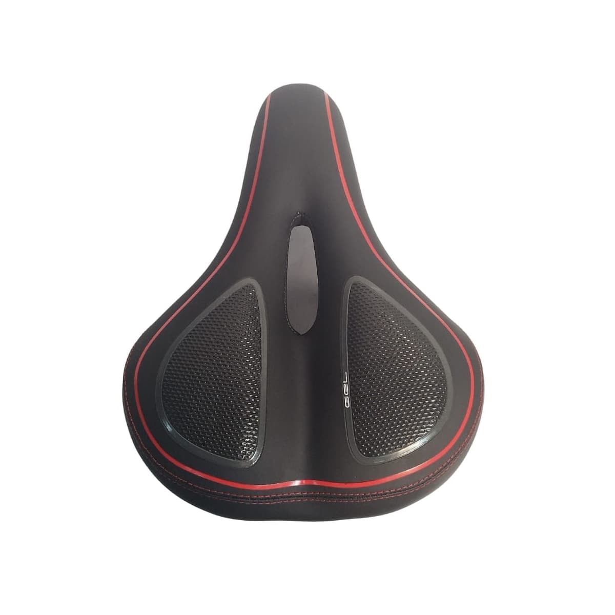 Selim Passeio Absolute Comfort Preto e Vermelho