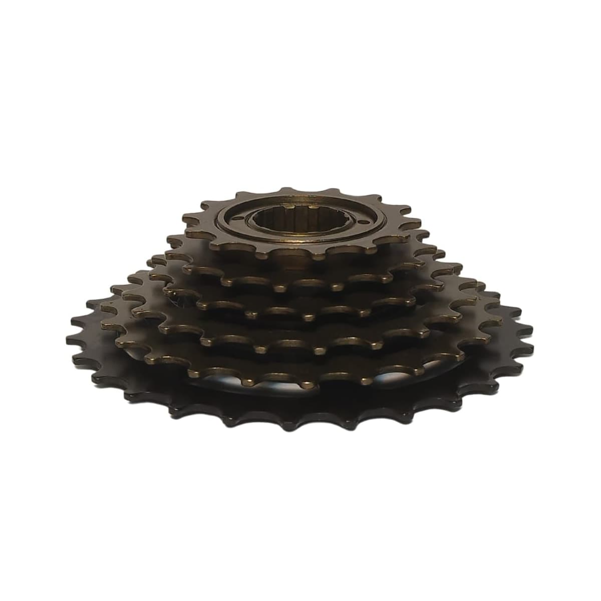 Roda Livre Catraca 6V Paco Dourado com Preto 14/28D