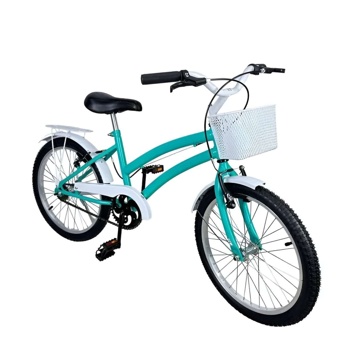 Bicicleta Aro 20 Samy Jady Verde Anis e Branco