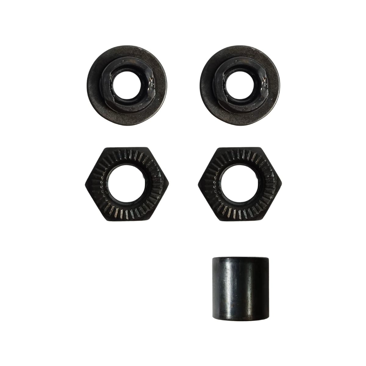 Eixo Traseiro Garra7 145mm Aço Preto Grosso 3/8