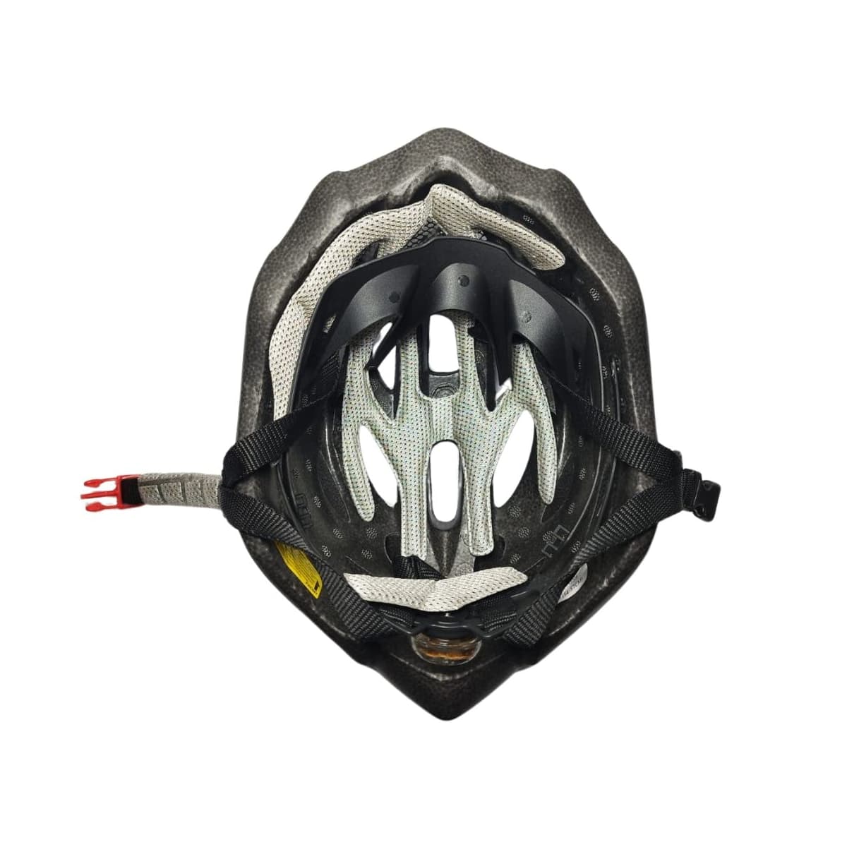 Capacete Bike Absolute Luna Preto e Roxo Com Led - M