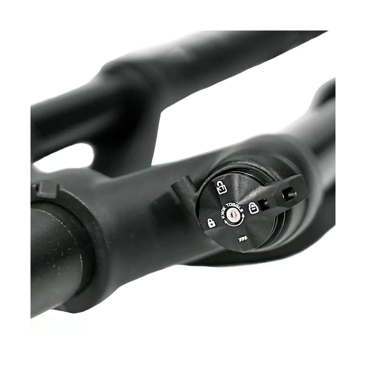 Garfo Suspensão Bike Aro 29 Manitou Machete Tapered Preto C/ Trava