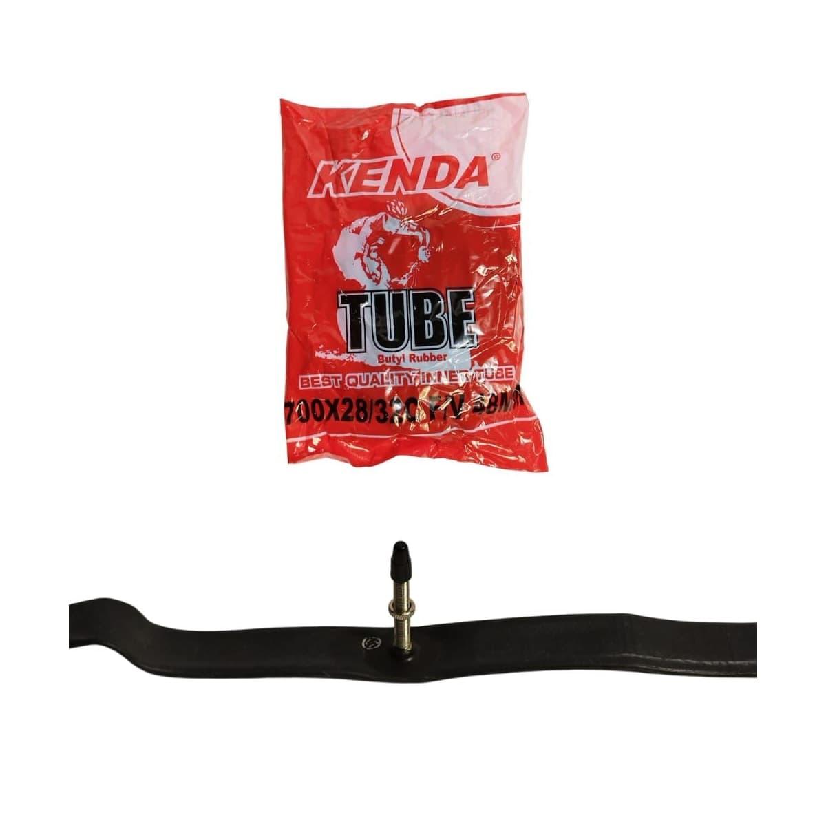 Câmara Aro 700 Kenda Válvula Presta 48mm 28/32