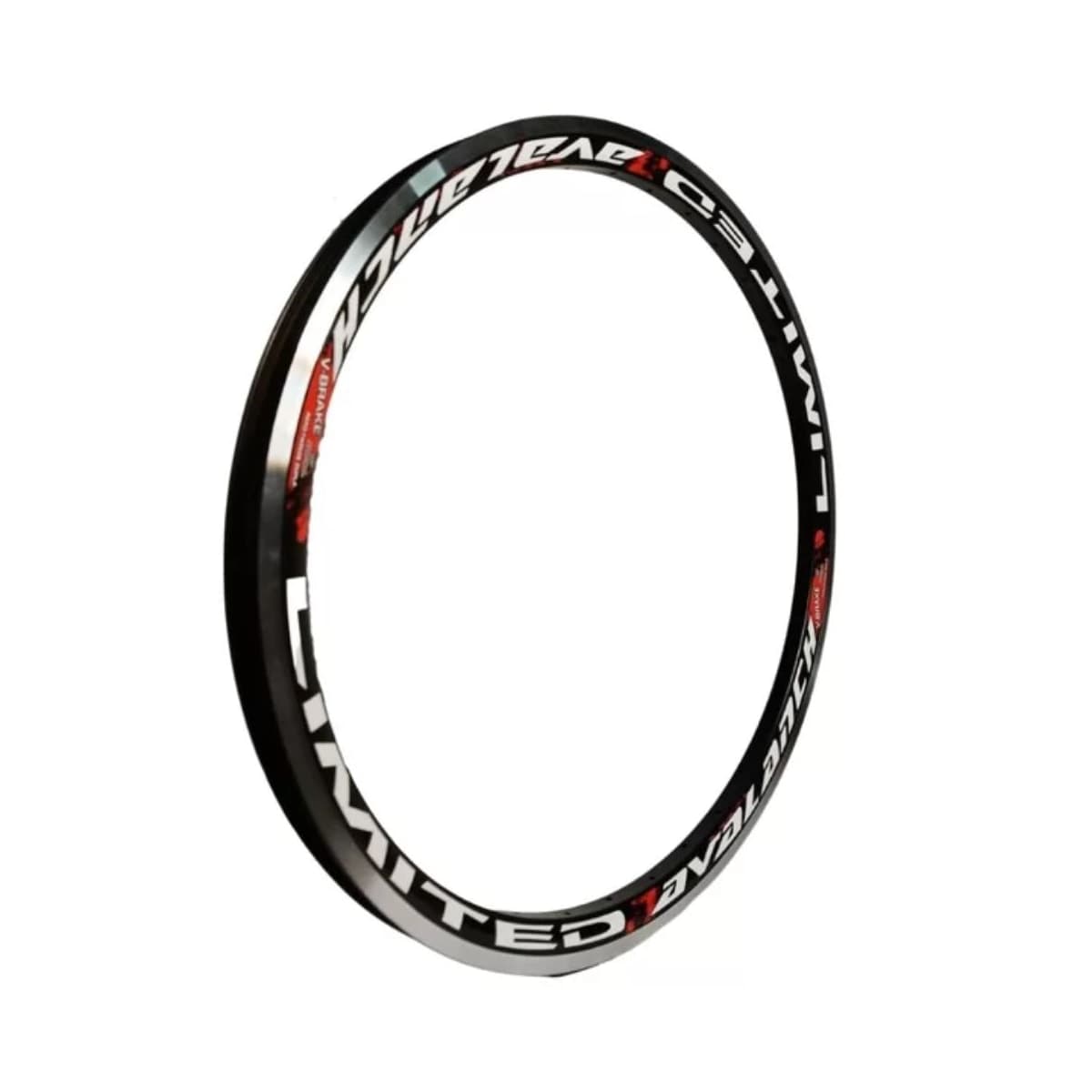 Aro 26 MTB Alumínio Aero Arosul Avalanche Preto CNC 32 Furos
