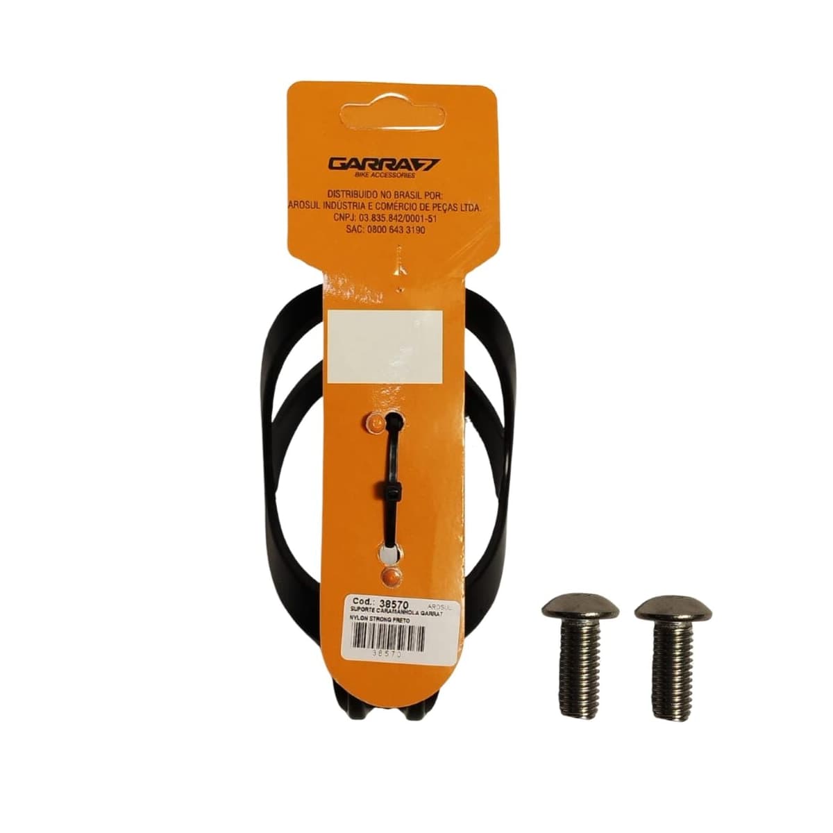 Suporte Caramanhola Nylon Garra7 Strong Preto
