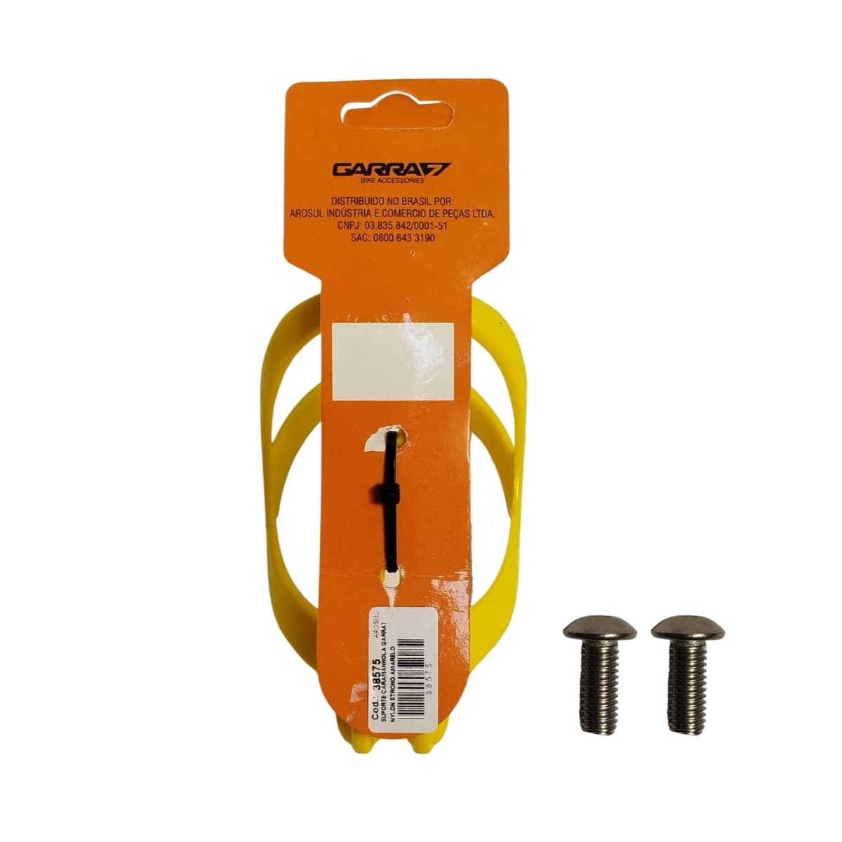 Suporte Caramanhola Nylon Garra7 Strong Amarelo