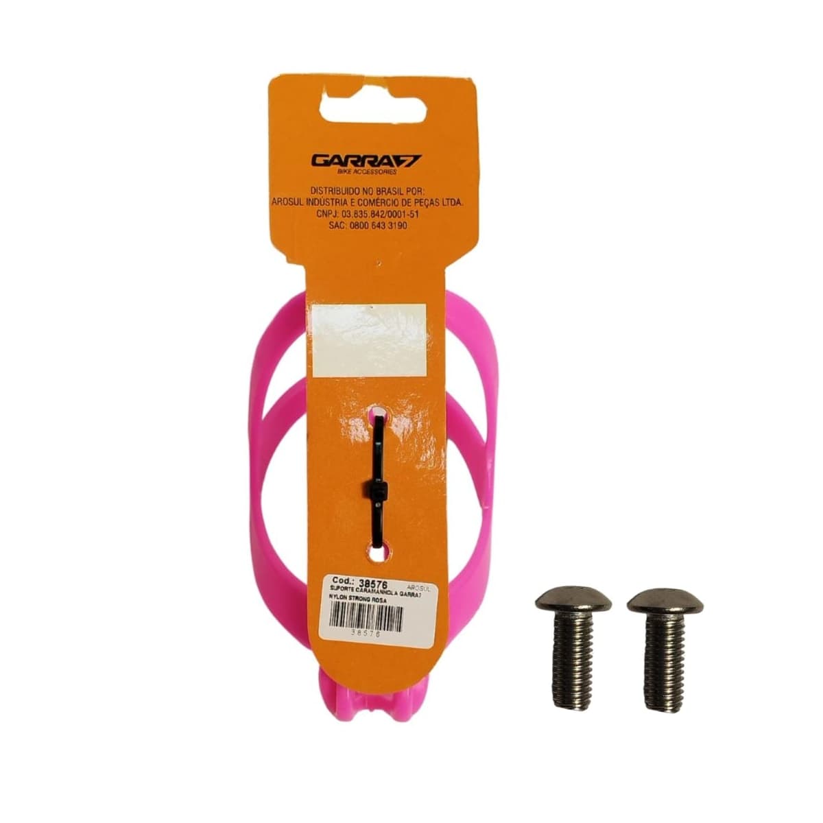 Suporte Caramanhola Nylon Garra7 Strong Rosa