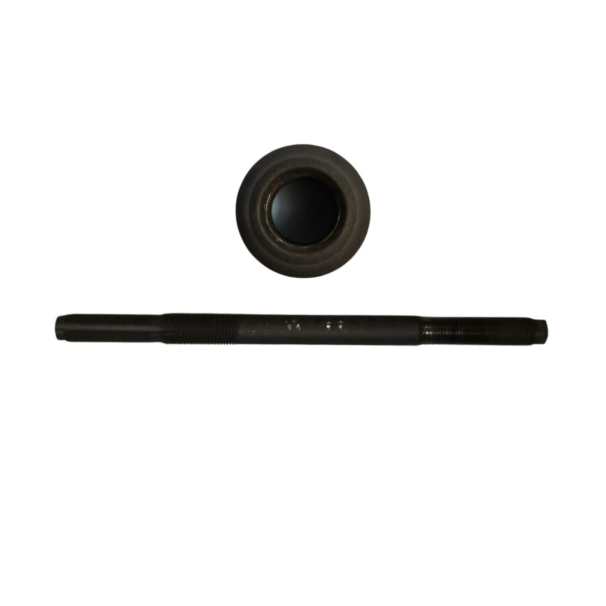 Eixo Traseiro Contra Pedal Velamos 171mm Aço Preto Grosso 3/8