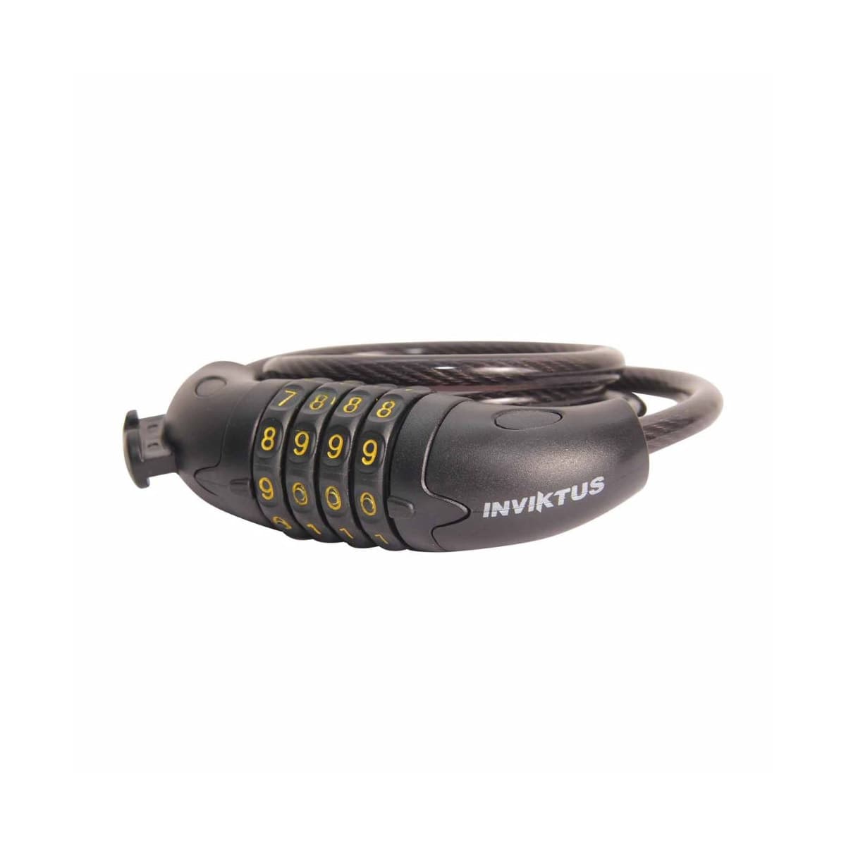 Cadeado de Bicicleta Espiral Inviktus Segredo 8mm X 1M