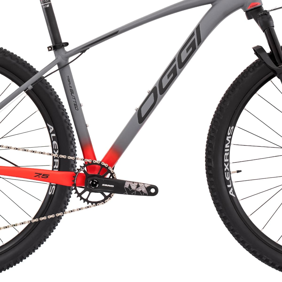 Bicicleta Aro 29 Oggi Big Wheel 7.5 Sram NX/GX Eagle 12 Velocidades