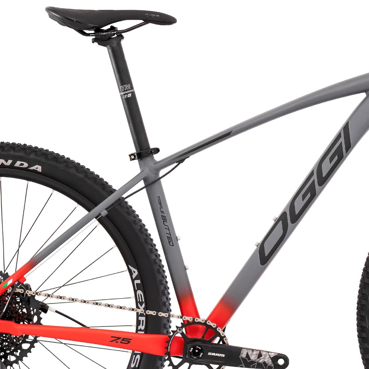 Bicicleta Aro 29 Oggi Big Wheel 7.5 Sram NX/GX Eagle 12 Velocidades