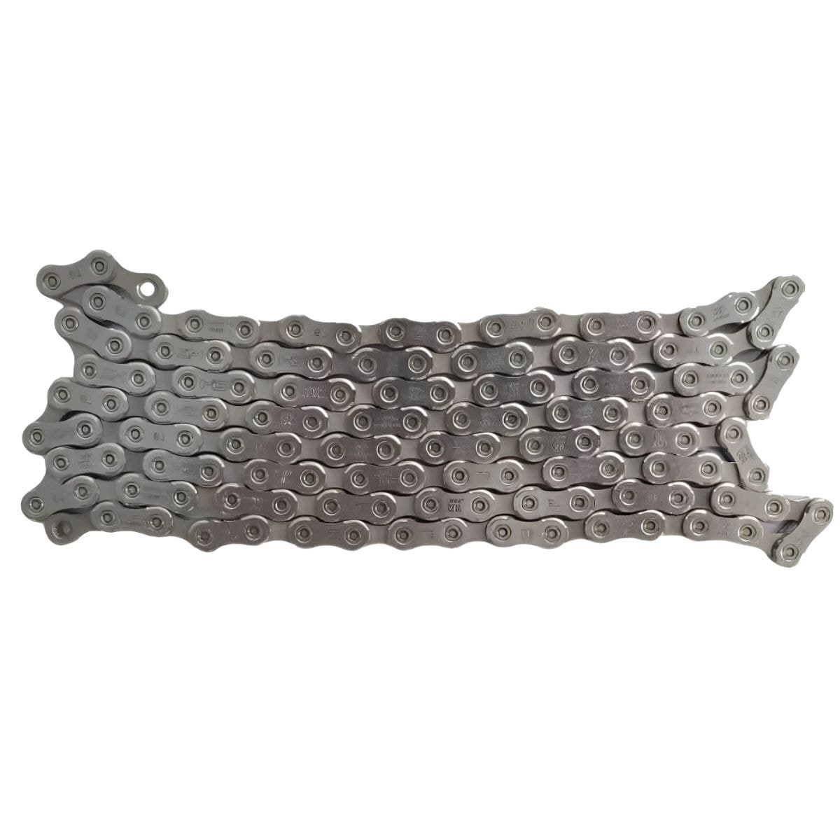 Corrente Fina Shimano M7100 126 Elos Prata 12 Velocidades