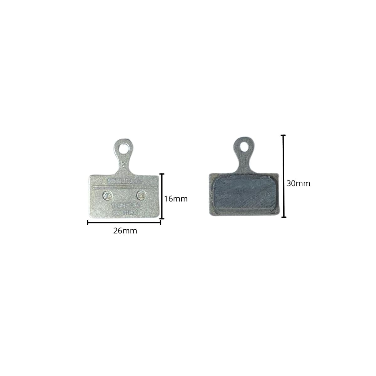 Pastilha Freio de Bicicleta Shimano K05TI-RX Resina
