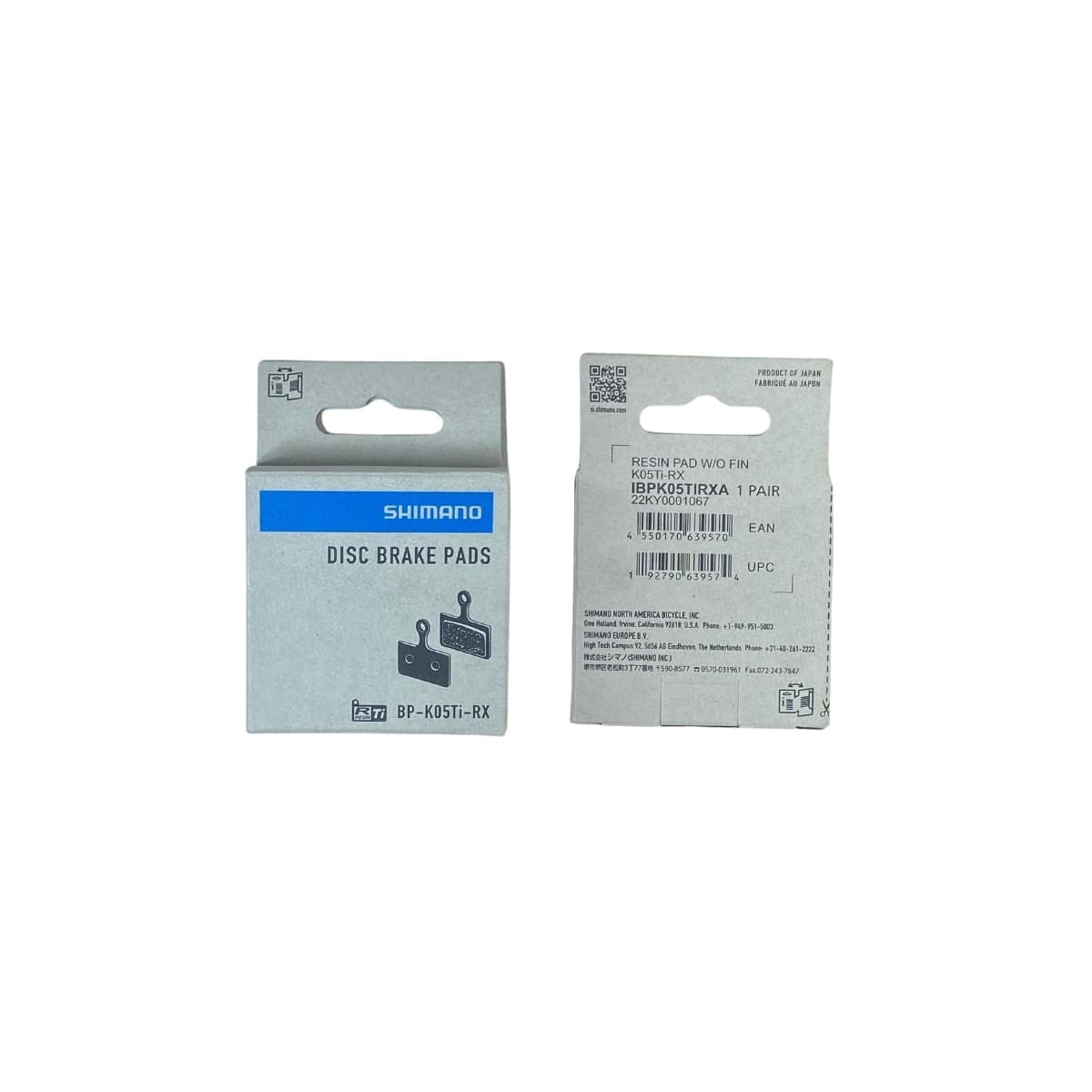 Pastilha Freio de Bicicleta Shimano K05TI-RX Resina